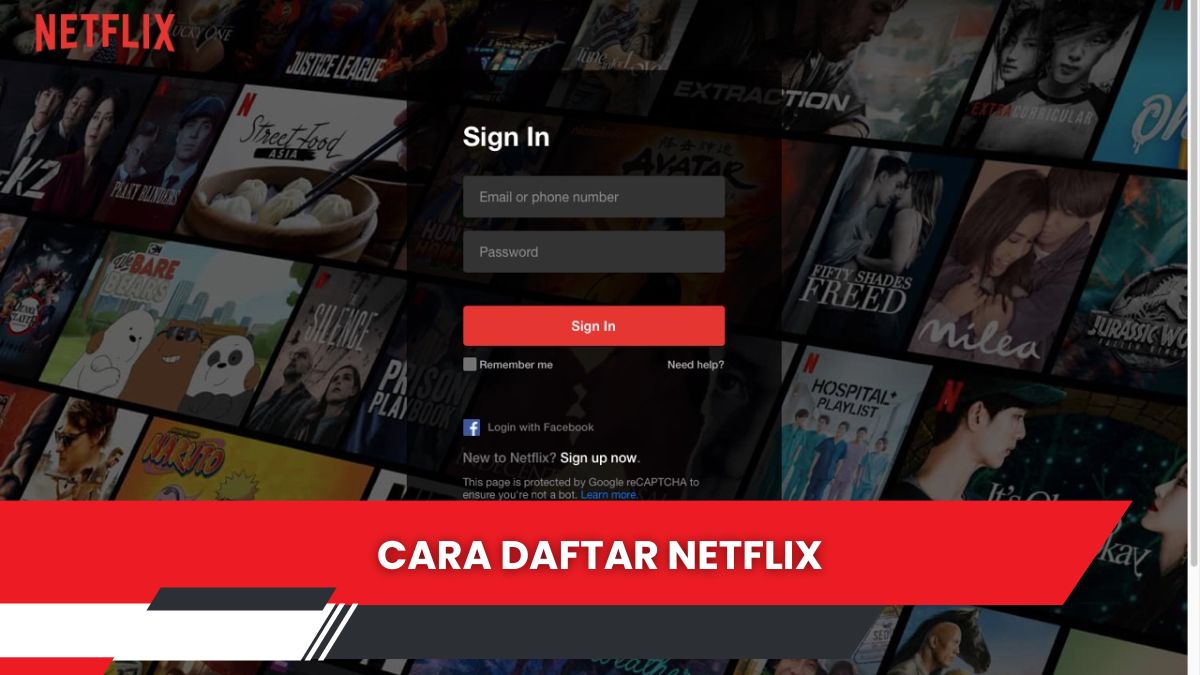 Cara Daftar Netflix