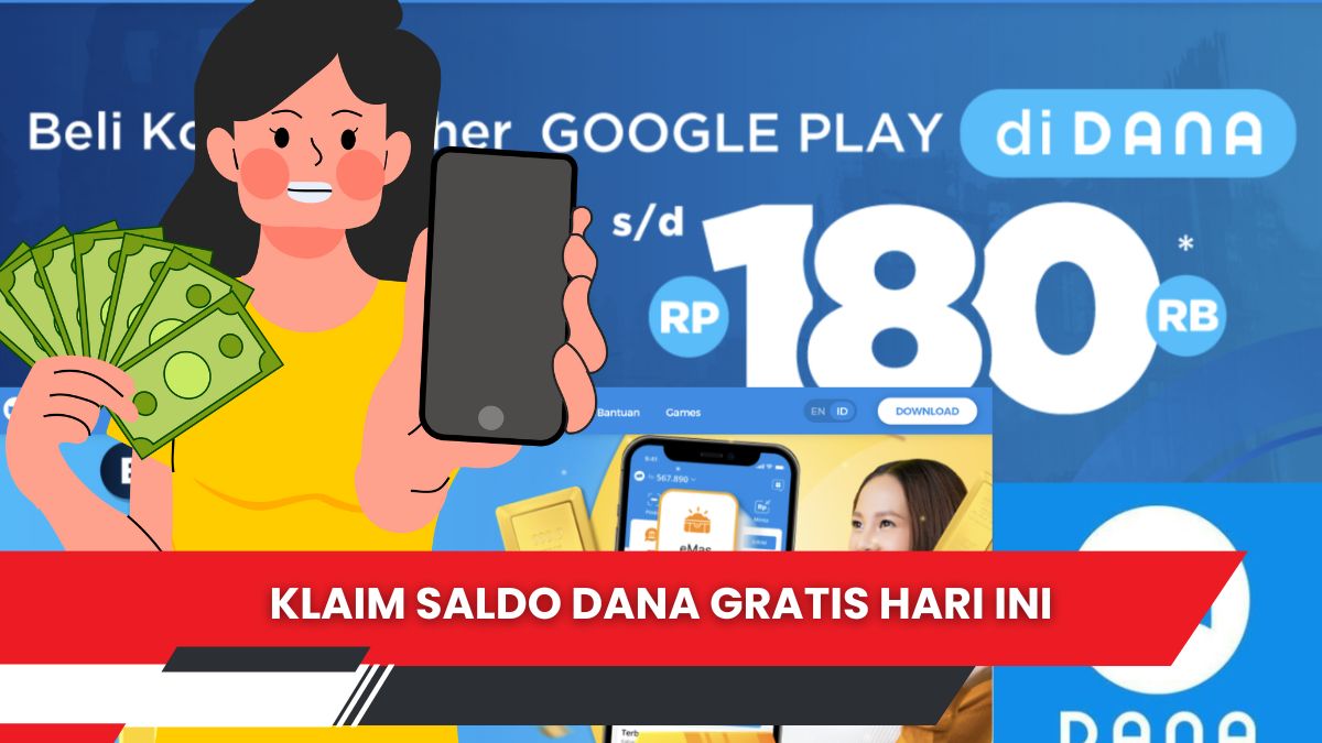 Klaim Saldo DANA Gratis Hari Ini