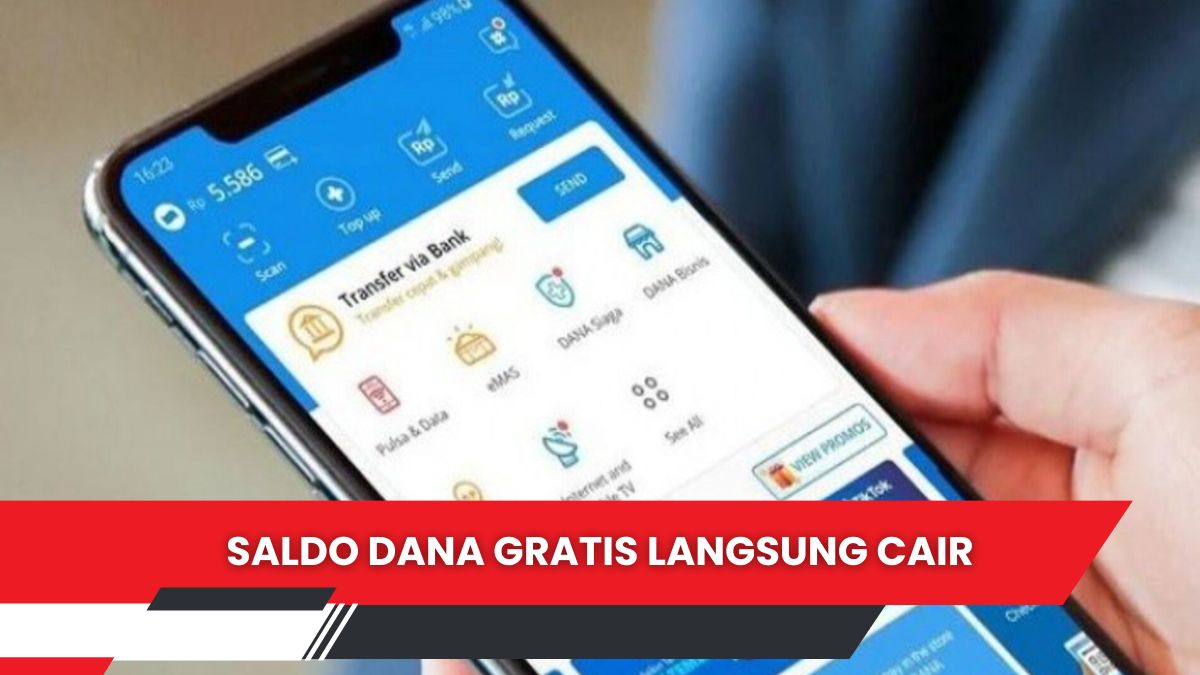 Saldo DANA Gratis Langsung Cair